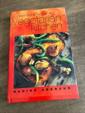 Secrets From A Vegetarian Kitchen Cookbook - Orange Cover